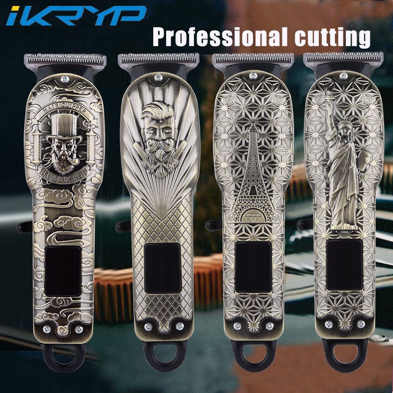 Household Shaving Hair Clippers Professional Hair Clipper Men'S Electric Hair Clipper Hair Salon Carving Electric Clippers - Image 2